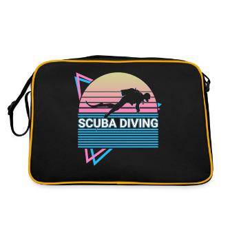 Recreational Diving Recreational Diver Retro - Retro Bag - black/gold - Back