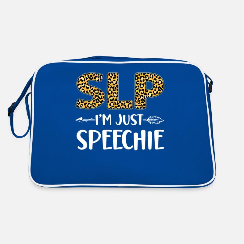 Speech Therapist Therapy Assistant Retro Bag