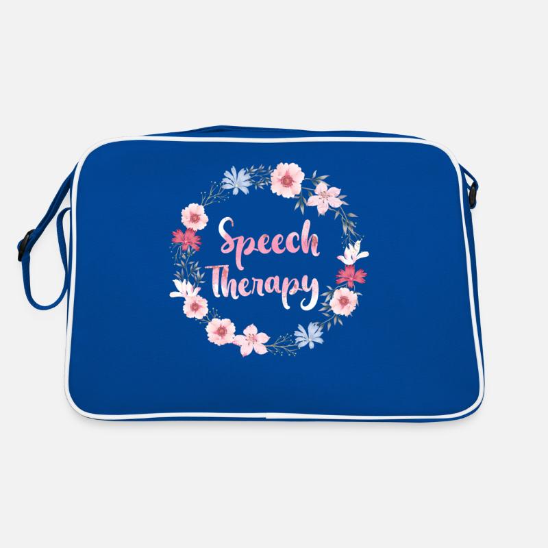 Speech Therapist Therapy Assistant Retro Bag