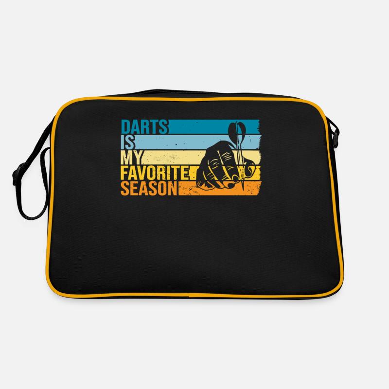 Les fléchettes sont ma saison préférée Sac Retro