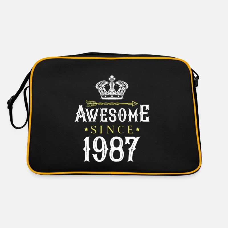 1987 awesome since Retro Tasche