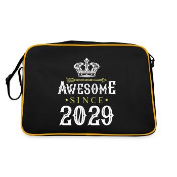 2029 génial depuis - Sac Retro - noir/or - Dos