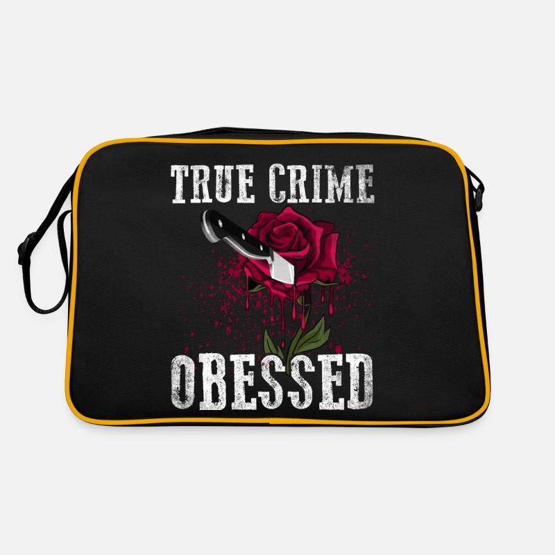 True Crime Obsessed Retro Tasche