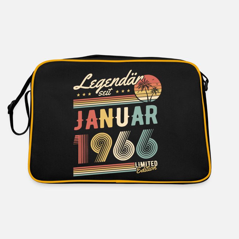Legendary since January 1966 birthday gift Retro Bag