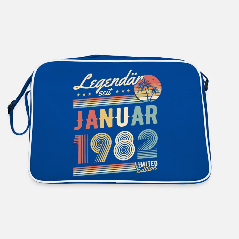 Legendary since January 1982 birthday gift Retro Bag