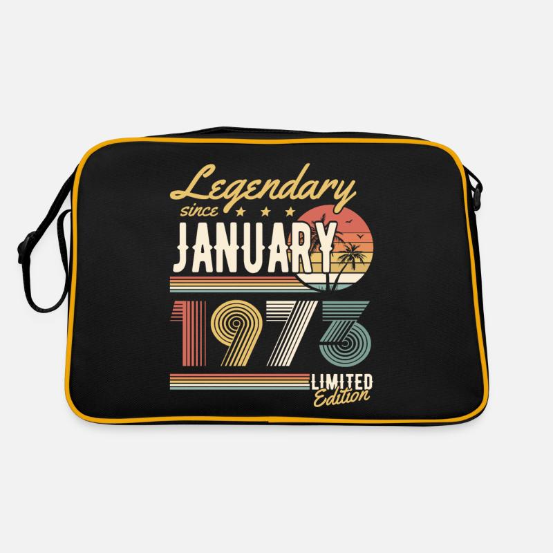 Legendary Since January 1973 Limited Edition Retro Tasche