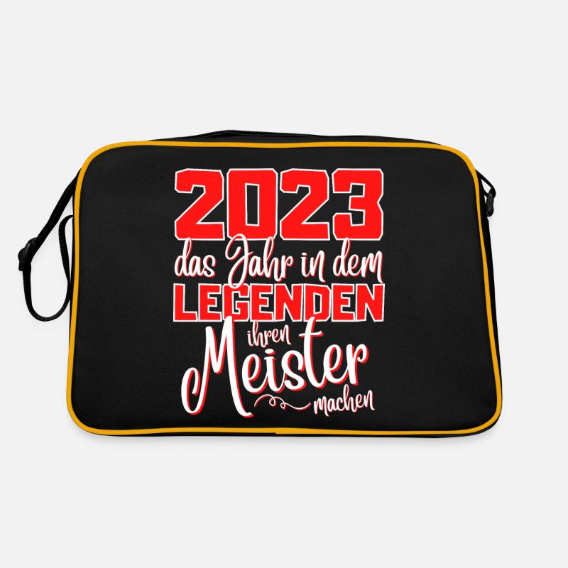 Meister 2023 Abschluss - Das Legende Retro Tasche
