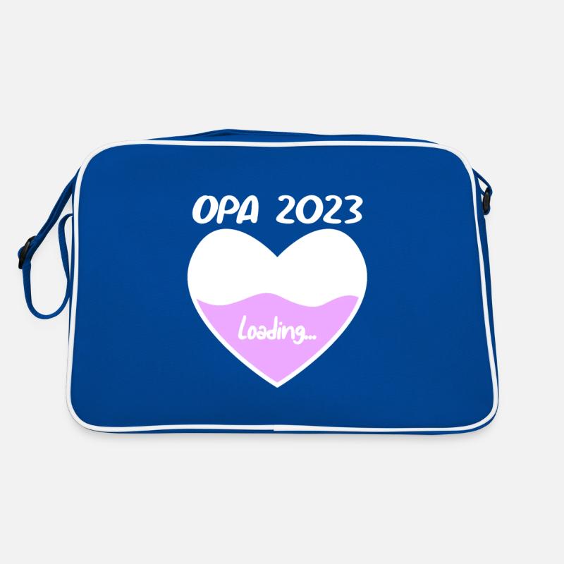 Opa 2023 loading - Opa werden - Bald Opa Retro Tasche