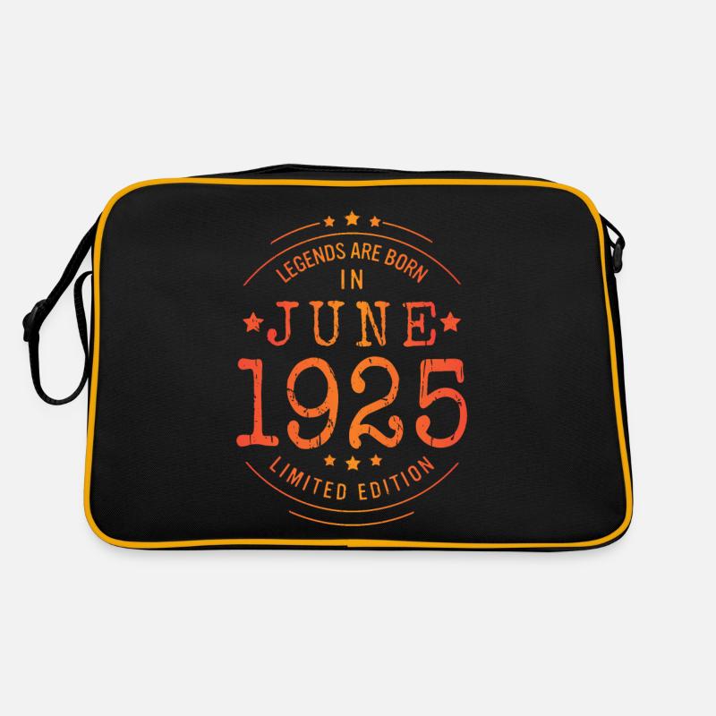 Anniversaire Juin 1925 Edition Limitée Millésime Sac Retro