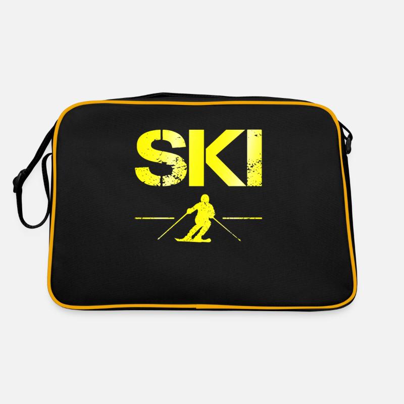 Ski Retro Tasche