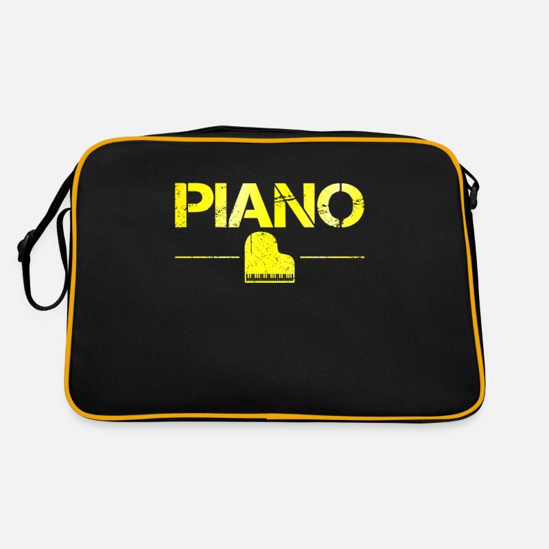 Klavier Retro Tasche