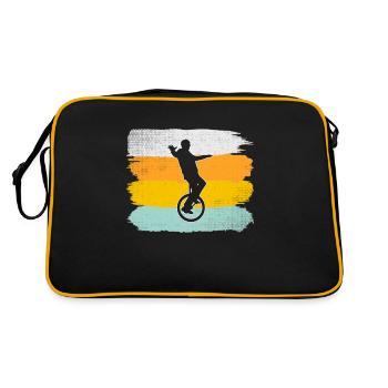 Rétro monocycle - Sac Retro - noir/or - Dos
