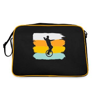 Rétro monocycle - Sac Retro - noir/or - Dos