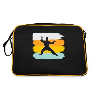 Martial Arts Retro - Retro Bag - black/gold - Back