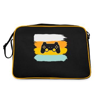 Gaming Retro - Retro Bag - black/gold - Back