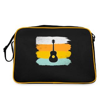 Guitar Retro - Retro Bag - black/gold - Back