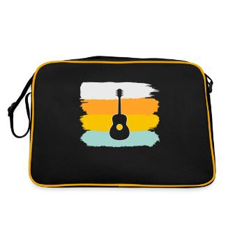 Guitar Retro - Retro Bag - black/gold - Back