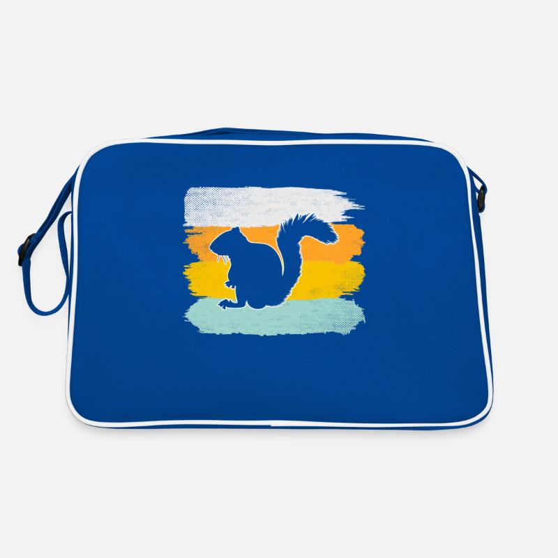 Eichhörnchen Retro Retro Tasche