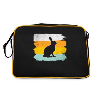 Rabbit Retro - Retro Bag - black/gold - Back