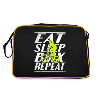Nourriture Sleeping BMX - Sac Retro - noir/or - Dos