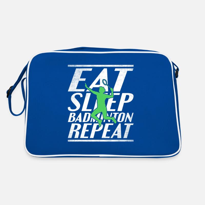 Manger du badminton endormi Sac Retro
