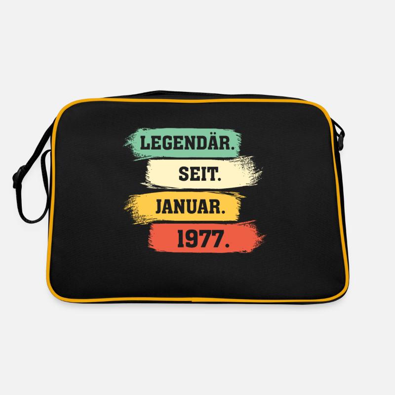 Legendär Seit Januar 1977 Retro Tasche