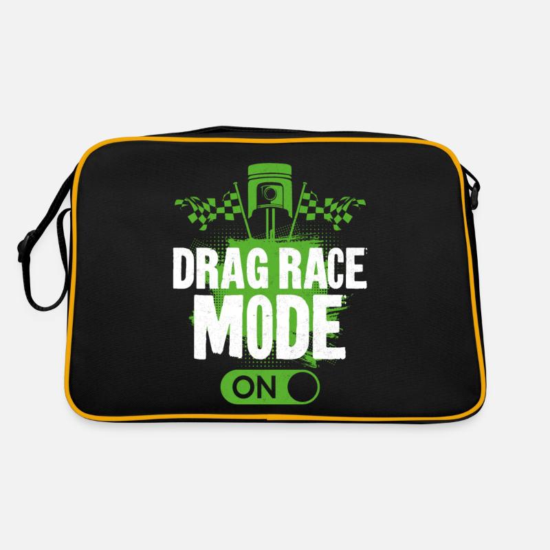 Drag Racing Race Car Drag Race Retro Tasche