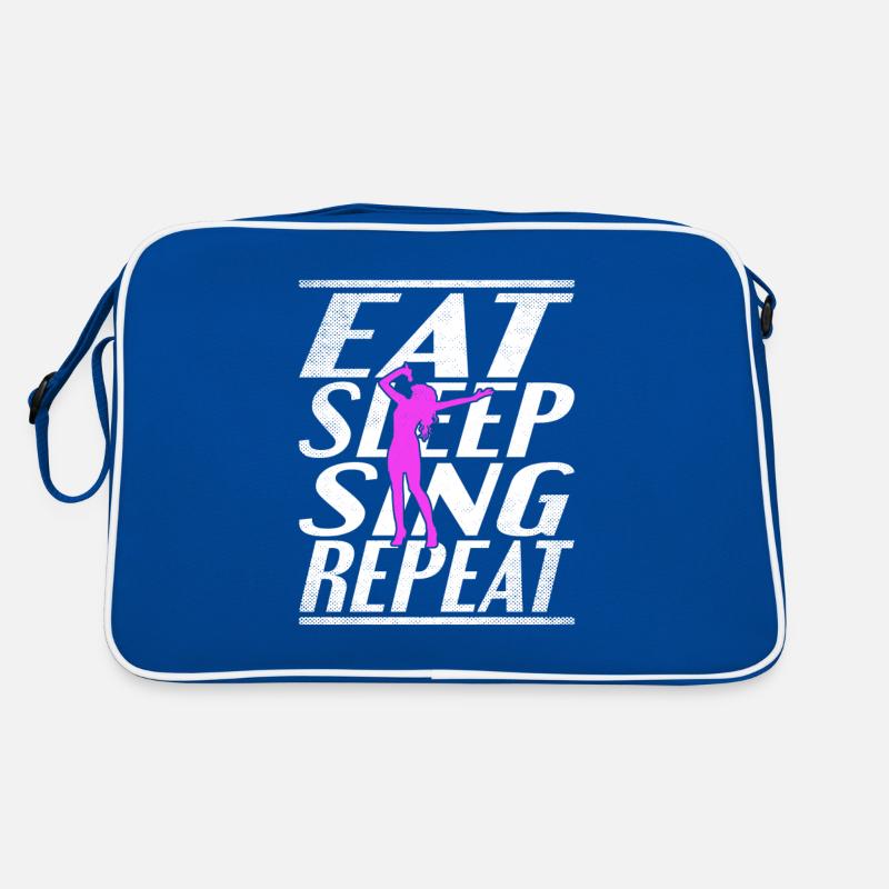 Eating Sleeping Singing Retro Bag