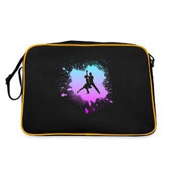 Danser - Sac Retro - noir/or - Dos