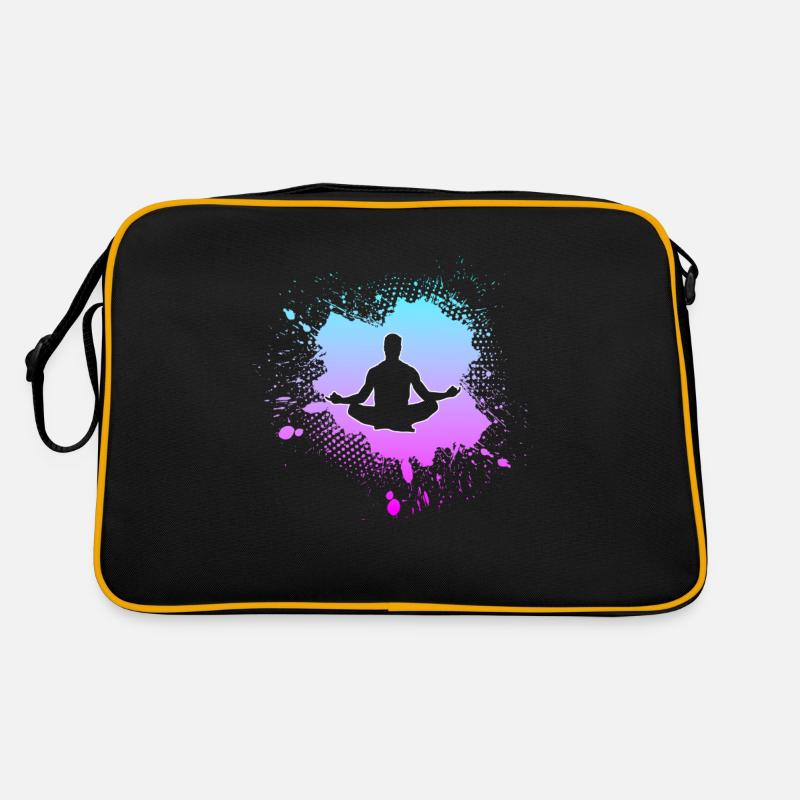 Meditation Retro Tasche