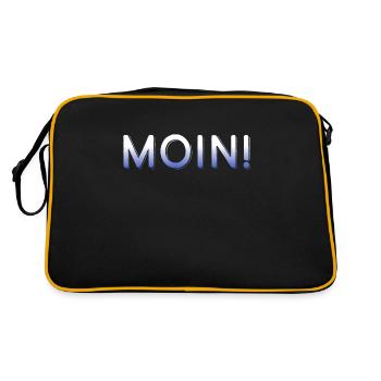 Moin - Retro Bag - black/gold - Back