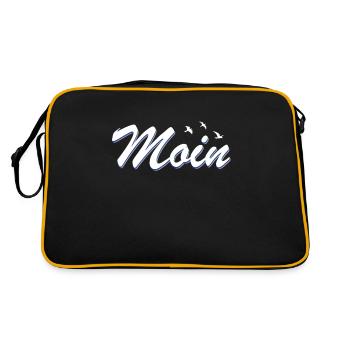 Moin - Retro Bag - black/gold - Back