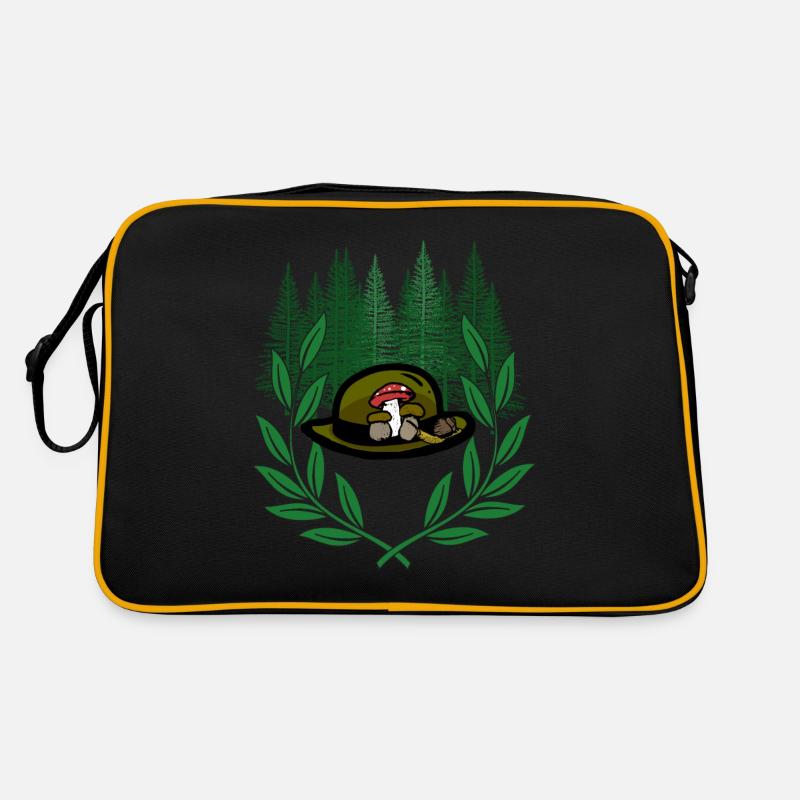 Forest Nature Lovers Hiking Hike Laurel Retro Bag