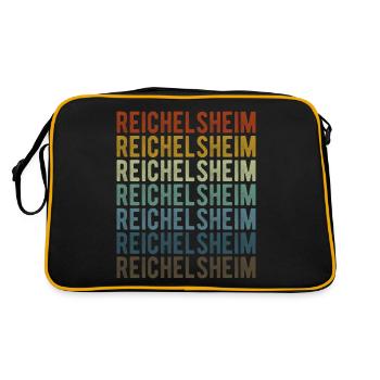 Reichelsheim Ville Rétro Vintage - Sac Retro - noir/or - Dos