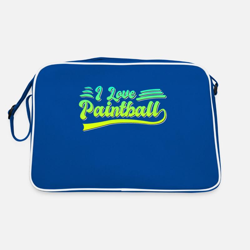 I love paintball Retro Bag