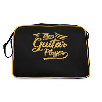 The guitarist - Retro Bag - black/gold - Back