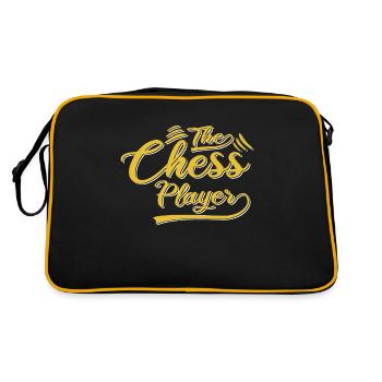 Le joueur d’échecs - Sac Retro - noir/or - Dos