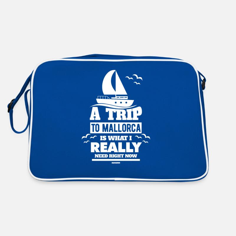 Spanien Mallorca Seefahrer Urlaub Retro Tasche