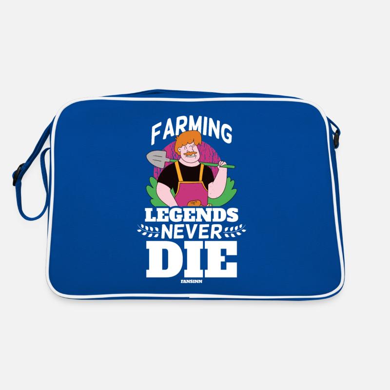 Farming Legends Never Die Retro Tasche