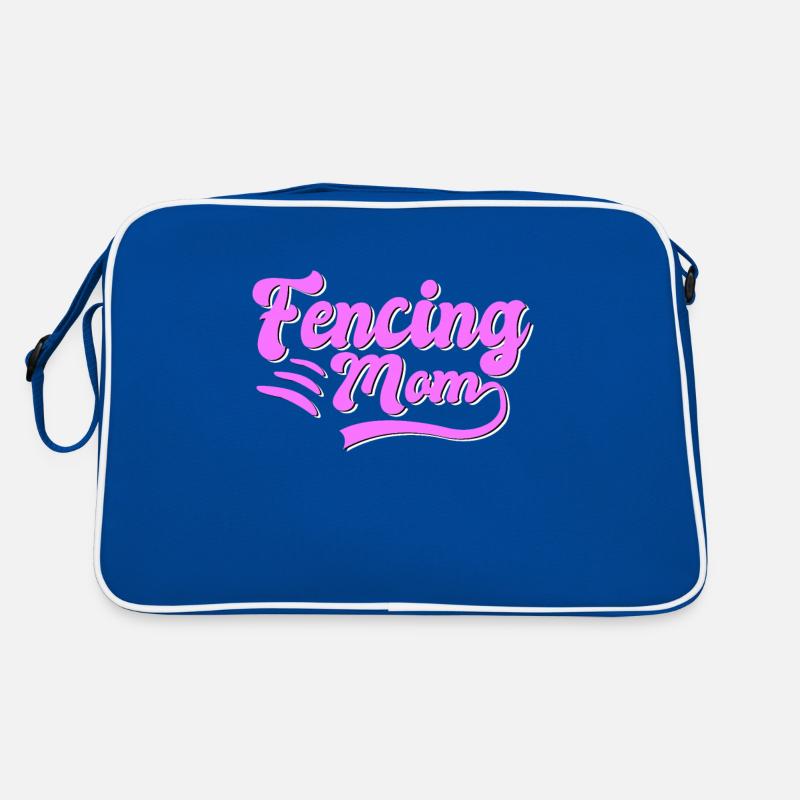 Fechten Mama Geschenk Retro Tasche