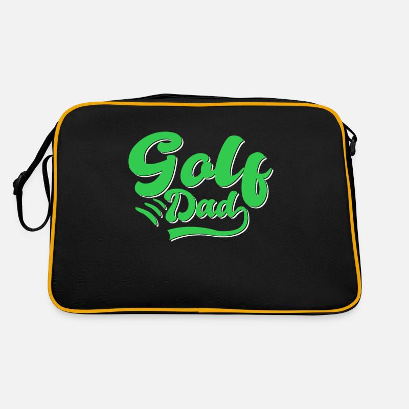 Golf Papa Geschenk Retro Tasche