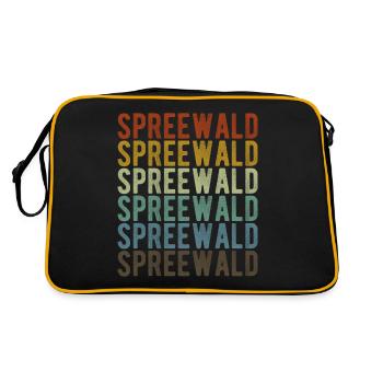 Spreewald City Rétro Vintage - Sac Retro - noir/or - Dos