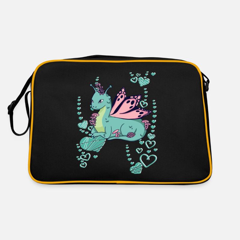 Drache Retro Tasche