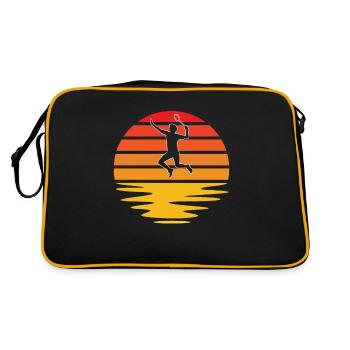 Badminton Rétro - Sac Retro - noir/or - Dos