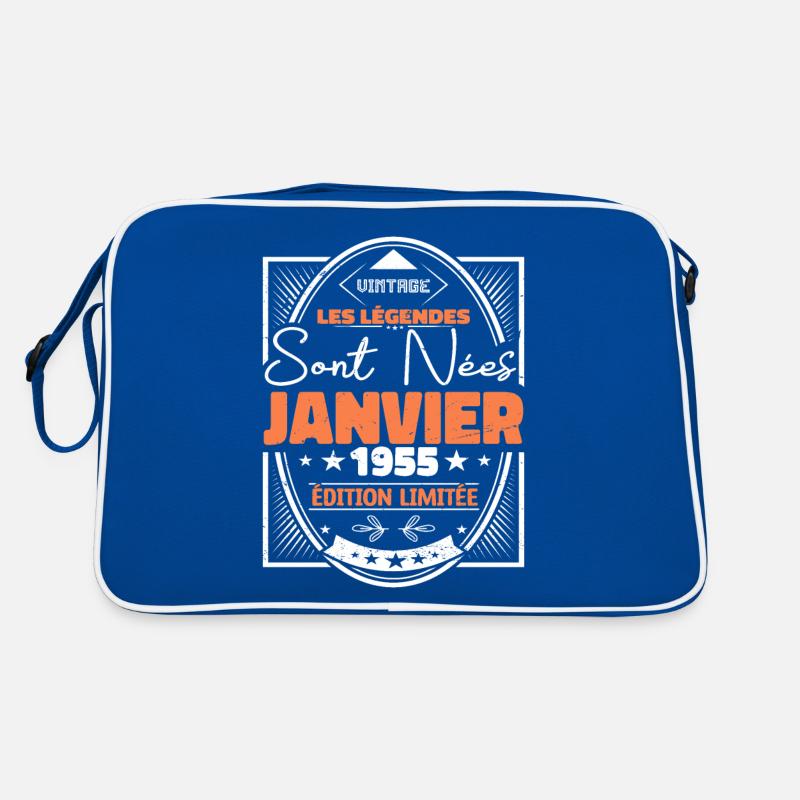 Janvier 1955 | Vintage Anniversaire Rétro Sac Retro