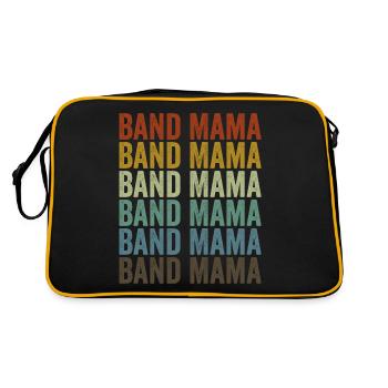 Band Mama Saxophone Mama - Sac Retro - noir/or - Dos