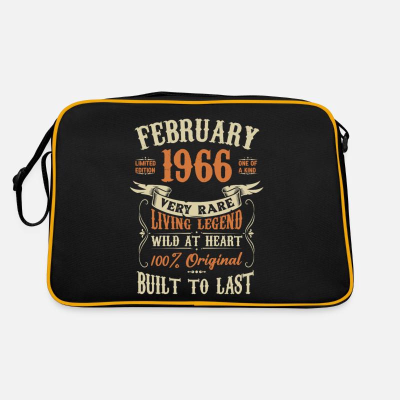 Février 1966 Cadeau d’anniversaire Sac Retro