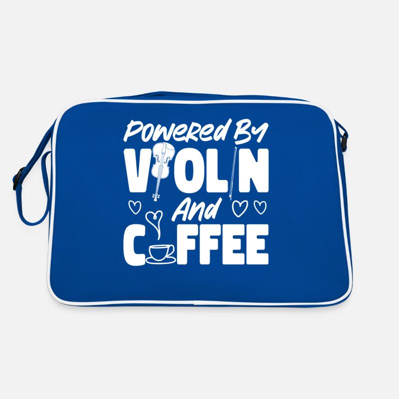 Violin Violinist Coffee Powered By Retro Bag