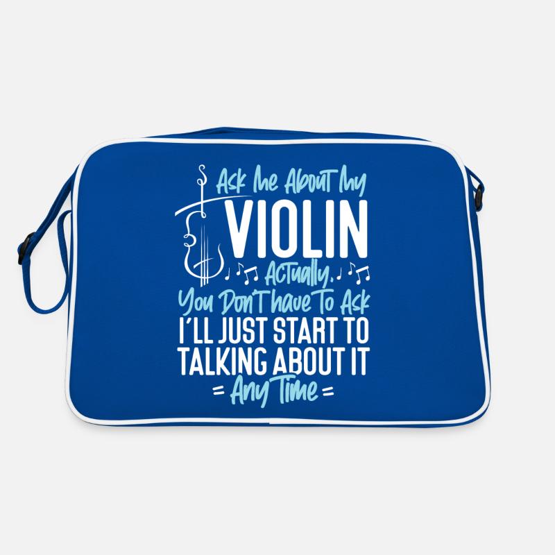 violoniste Demandez-moi à propos de mon Sac Retro