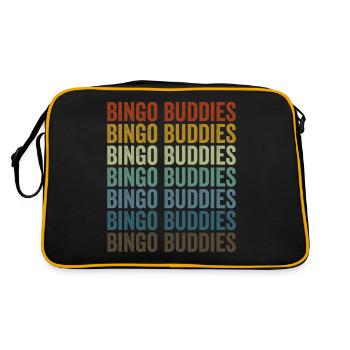Bingo Buddies Bingo Players Bingo Buddies - Retro Bag - black/gold - Back